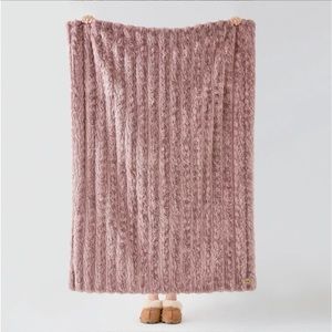 UGG Ismay Faux Fur Throw Blanket